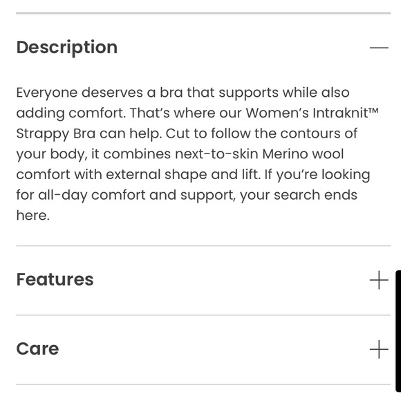 Smartwool Rust Sports Bra - Picture 3 of 7